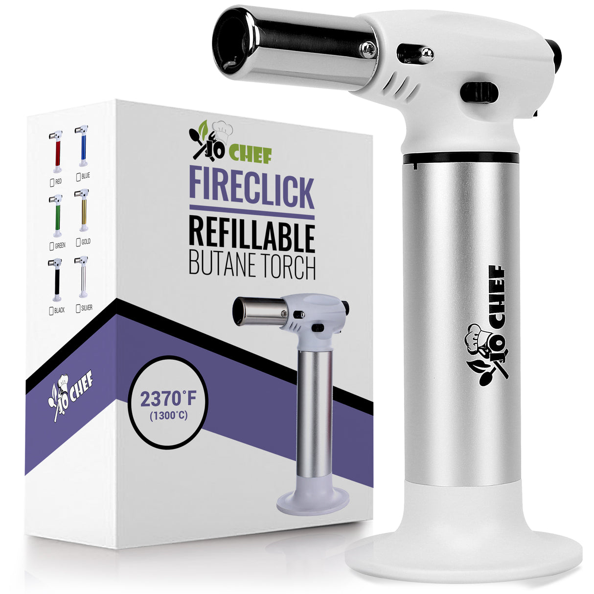 FireClick Refillable Crème Brûlée Torch