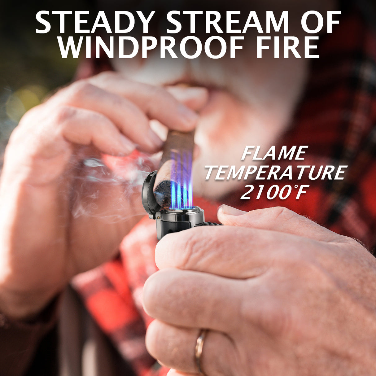 Wildfire Windproof Lighter Silver