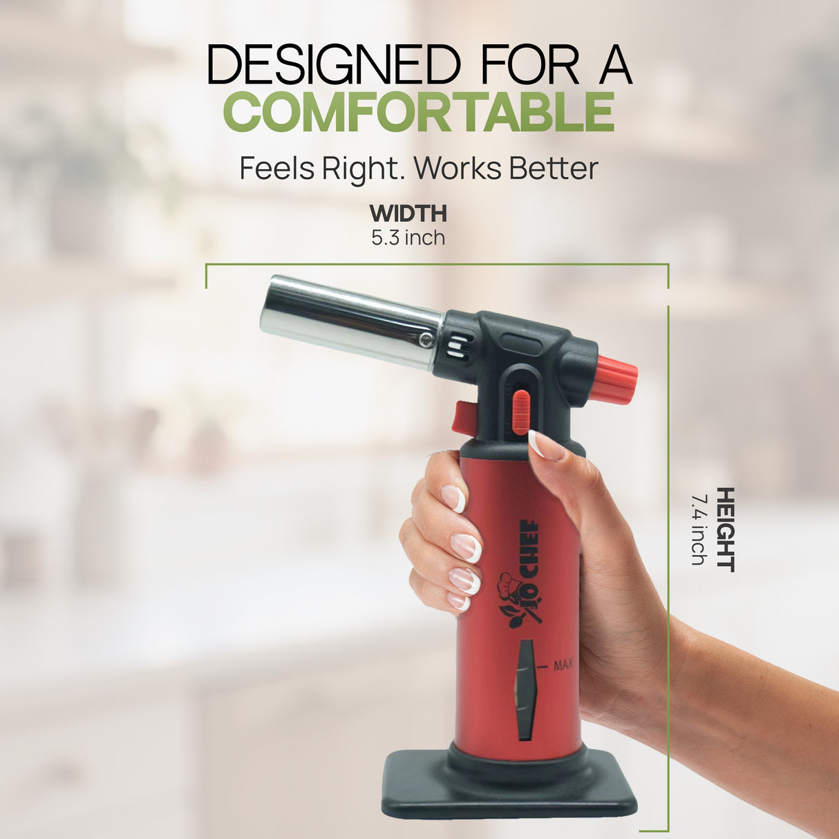 Superior RX Kitchen Torch Red