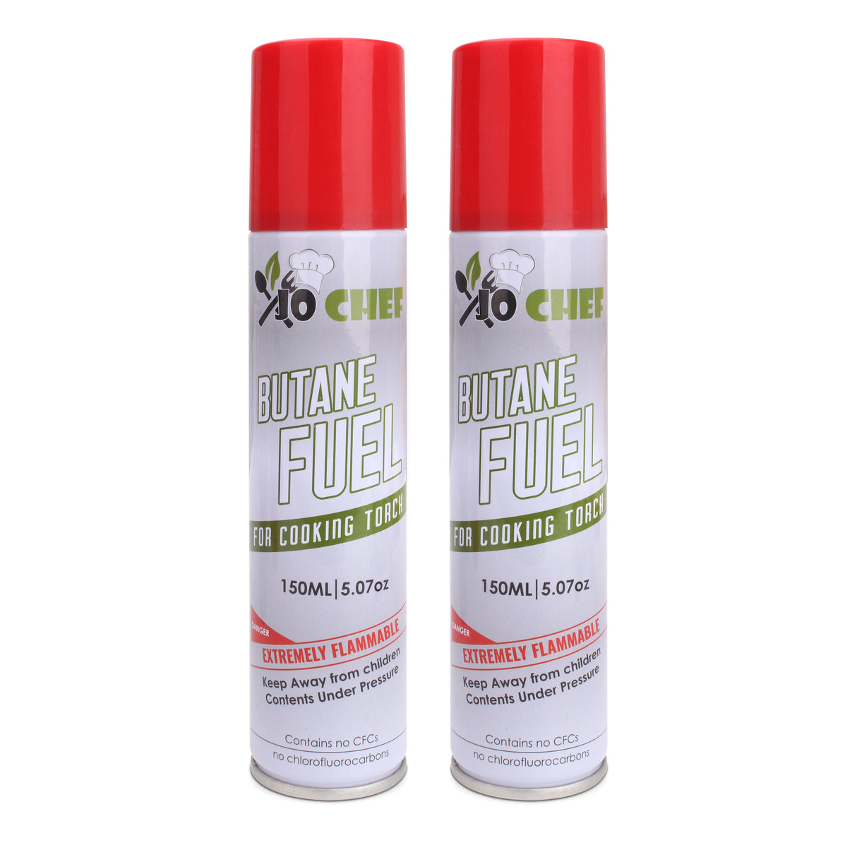 Jo Chef Butane Fuel Refill, 150 mL (5.07 fl oz)