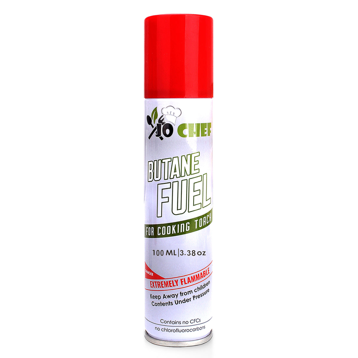 Jo Chef Butane Fuel Refill, 100 mL (3.38 oz)