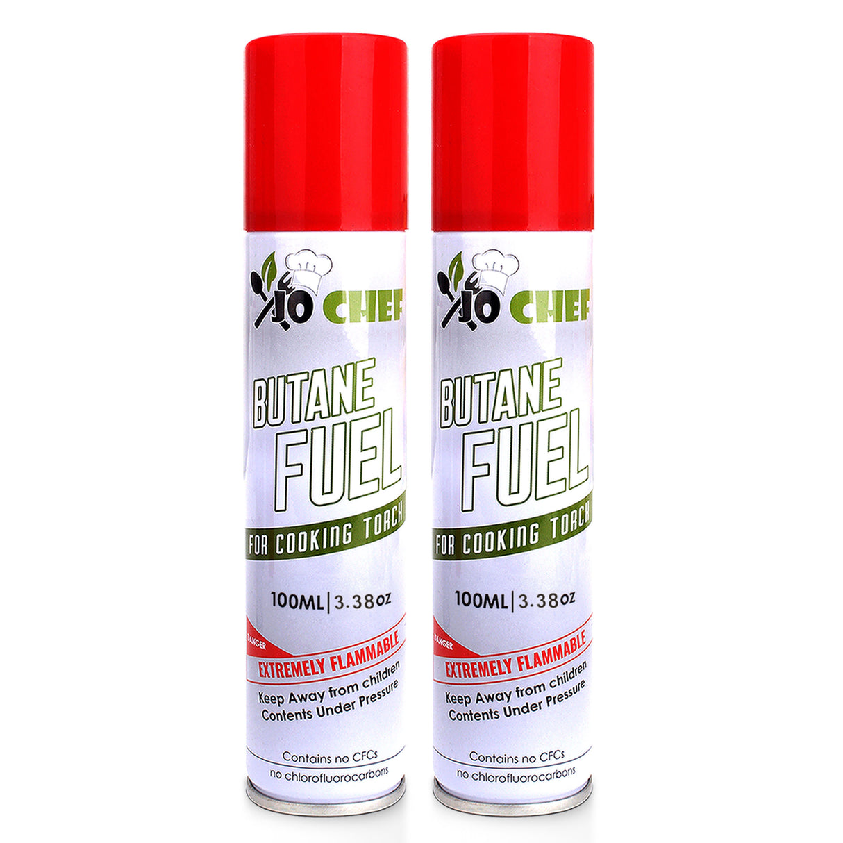 Jo Chef Butane Fuel Refill, 100 mL (3.38 oz)