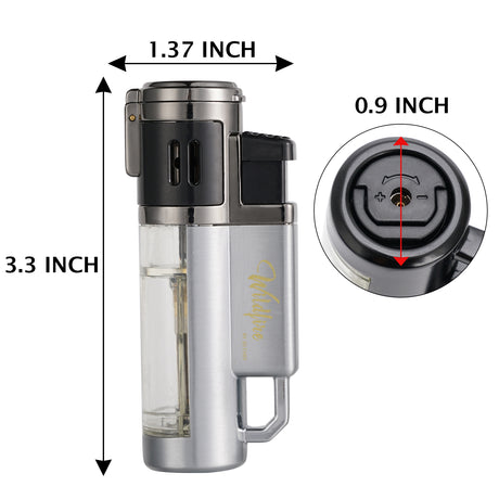 Wildfire Windproof Lighter Silver