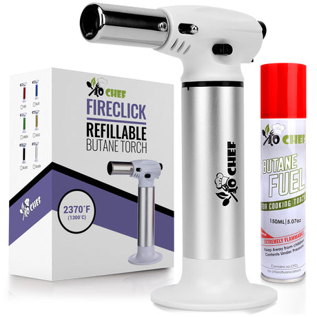 FireClick Refillable Crème Brûlée Torch