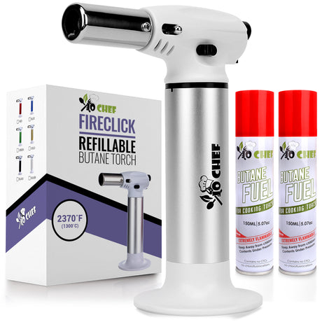 FireClick Refillable Crème Brûlée Torch