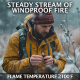 Wildfire Windproof Lighter Black