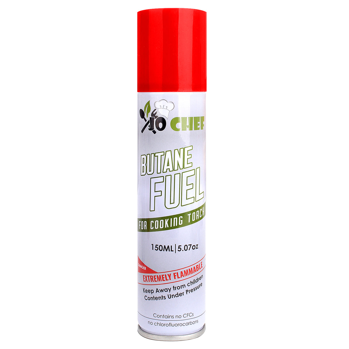 Jo Chef Butane Fuel Refill, 150 mL (5.07 fl oz)