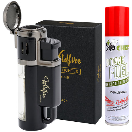 Wildfire Windproof Lighter Black