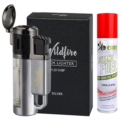 Wildfire Windproof Lighter Silver