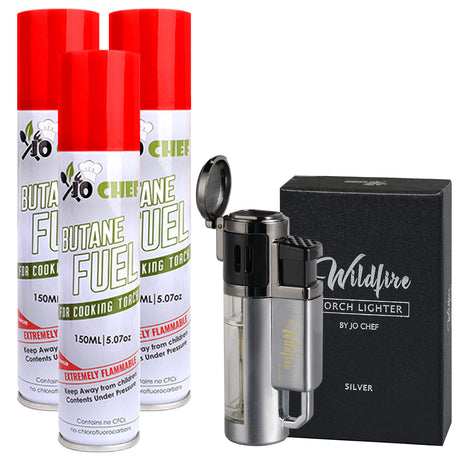 Wildfire Windproof Lighter Silver