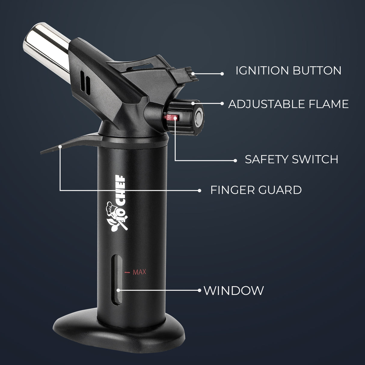 Eagle RX Refillable Kitchen Torch